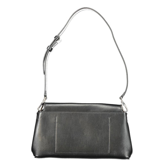 Calvin Klein Schwarze Polyester-Handtasche