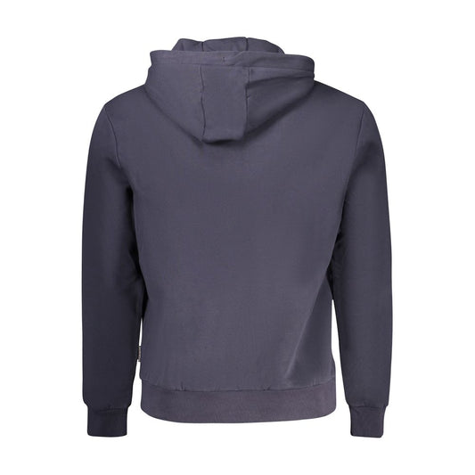 Napapijri Blauer Herrenpullover aus Bio-Baumwolle