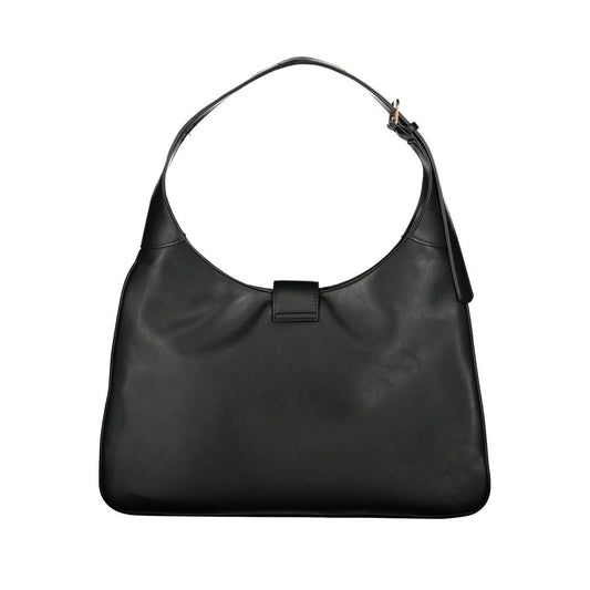 Mario Valentino Schwarze Polyethylen-Handtasche