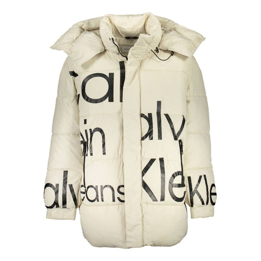 Calvin Klein Beige Polyester Herrenjacke