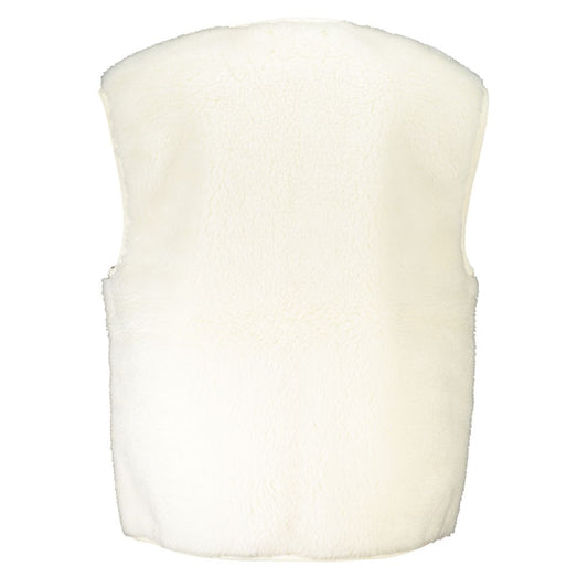 Calvin Klein Damenmantel aus weißem Polyester
