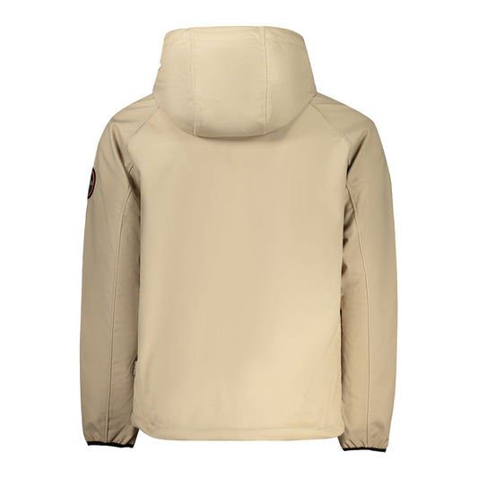 Napapijri Beige Herrenjacke aus recyceltem Polyester