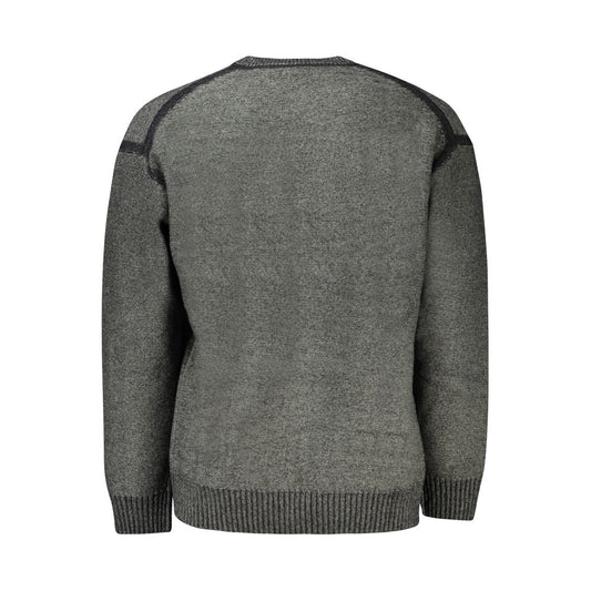 Hugo Boss Grauer Wollpullover