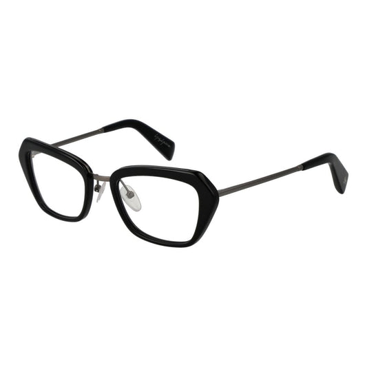 Yohji Yamamoto Schwarze Damen-Brillenfassung