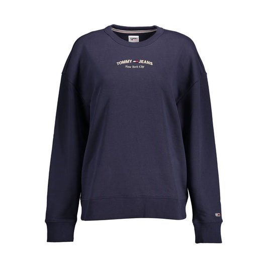 Tommy Hilfiger – Blauer Baumwollpullover für Damen