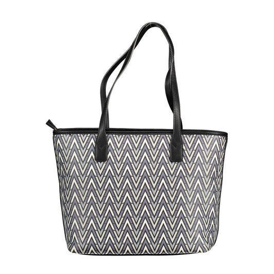 Mario Valentino Schwarze Polyethylen-Handtasche