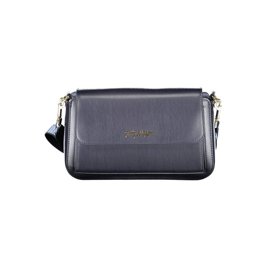 Tommy Hilfiger – Blaue Polyethylen-Handtasche