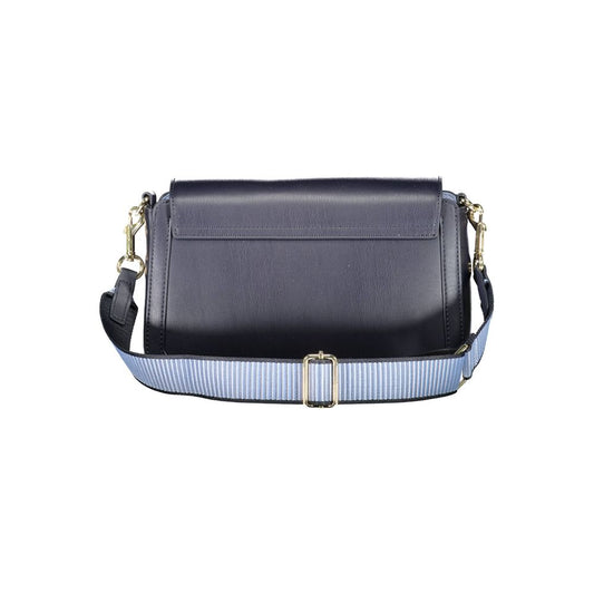 Tommy Hilfiger – Blaue Polyethylen-Handtasche