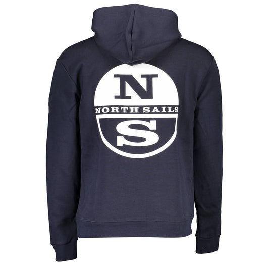 North Sails Herrenpullover aus blauer Baumwolle