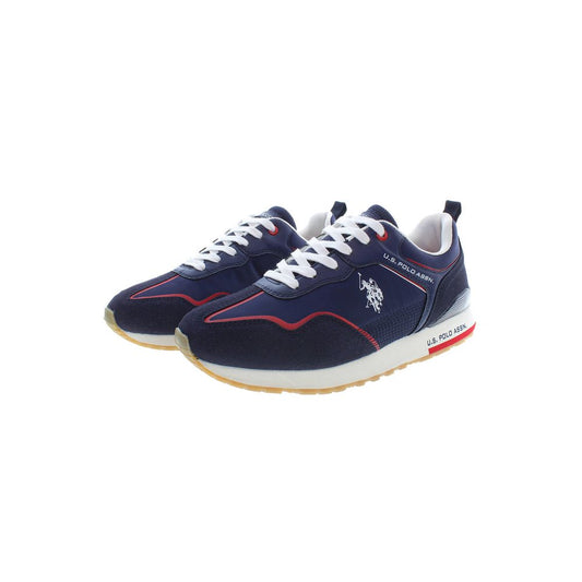 U.S. POLO ASSN. Blue Polyester Sneaker