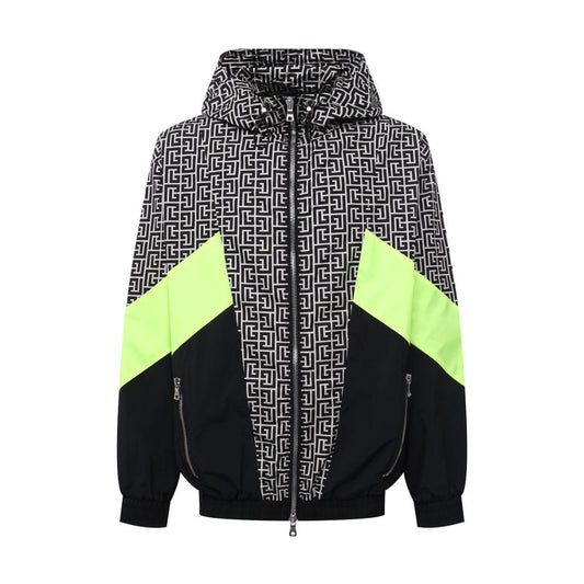 Balmain Mehrfarbige Nylonjacke für Herren