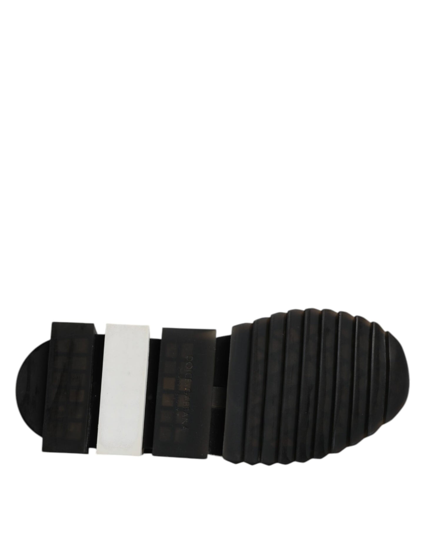 Dolce & Gabbana Schwarze SORRENTO Sport Stretch Sneakers Schuhe