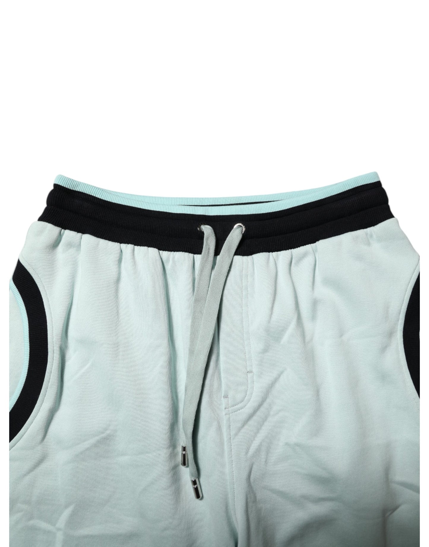 Dolce & Gabbana Hellgrüne Jogginghose aus Baumwolle für Herren