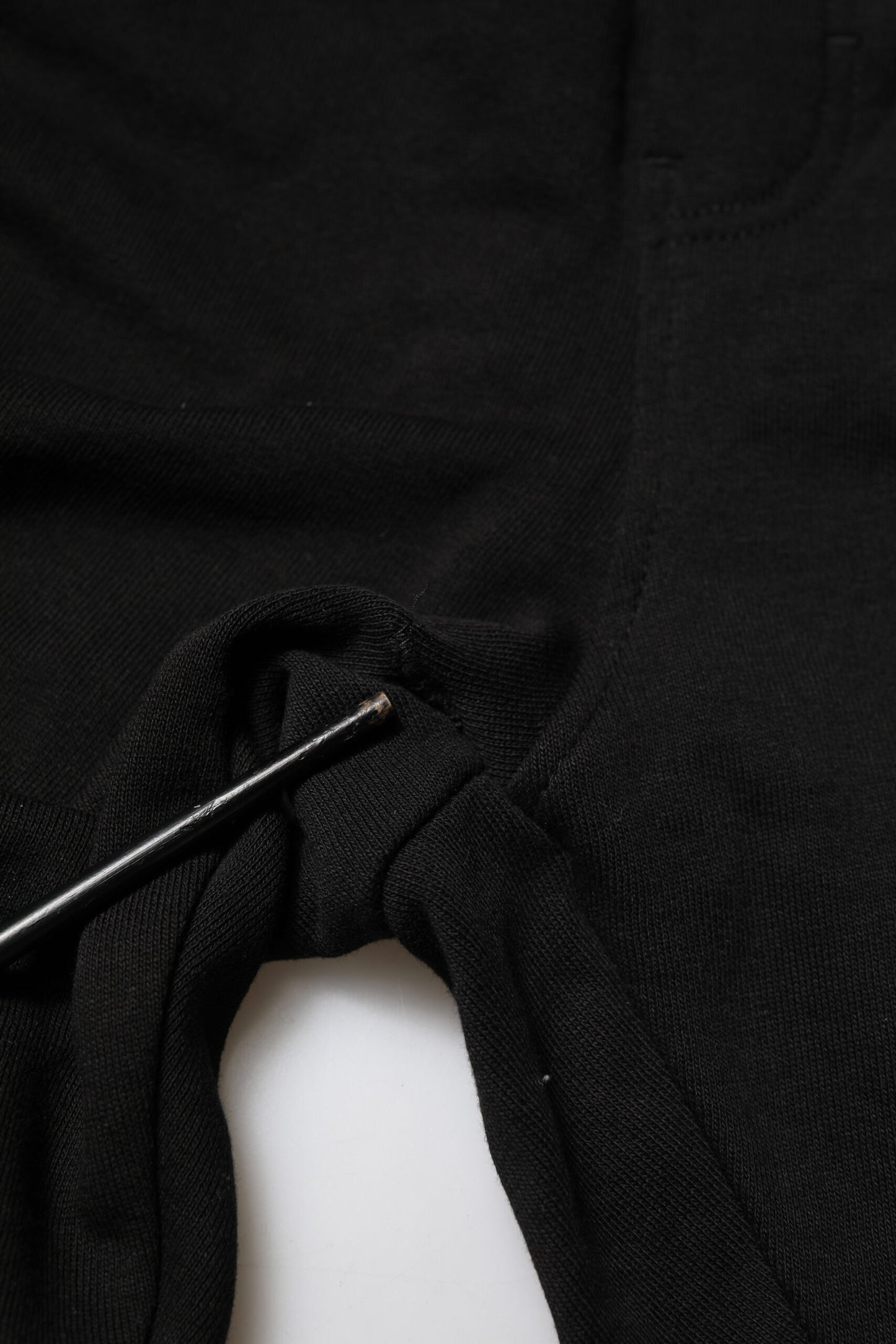 Dolce & Gabbana Schwarze Jogginghose aus Baumwolle mit Logoband für Herren