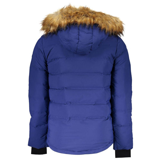 Marciano by Guess Blaue Polyamid-Herrenjacke