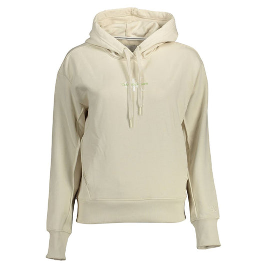 Calvin Klein Beige Baumwollpullover für Damen