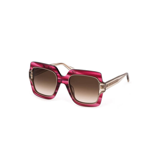 Just Cavalli Rote Sonnenbrille aus Kunststoff