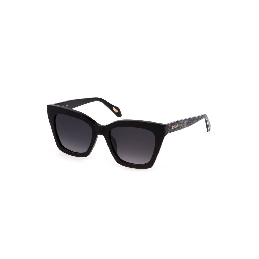 Just Cavalli – Schwarze Sonnenbrille aus Kunststoff
