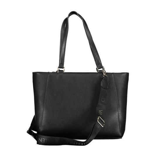 Mario Valentino Schwarze Polyethylen-Handtasche