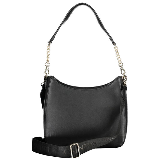 Mario Valentino Schwarze Polyethylen-Handtasche