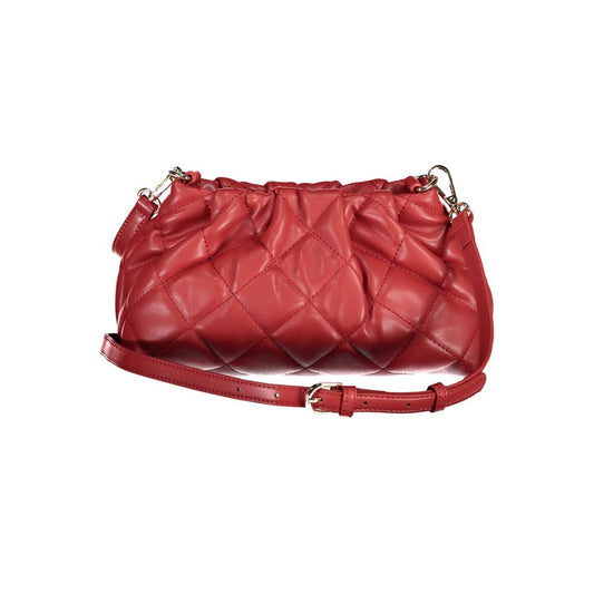 Mario Valentino Rote Polyethylen-Handtasche