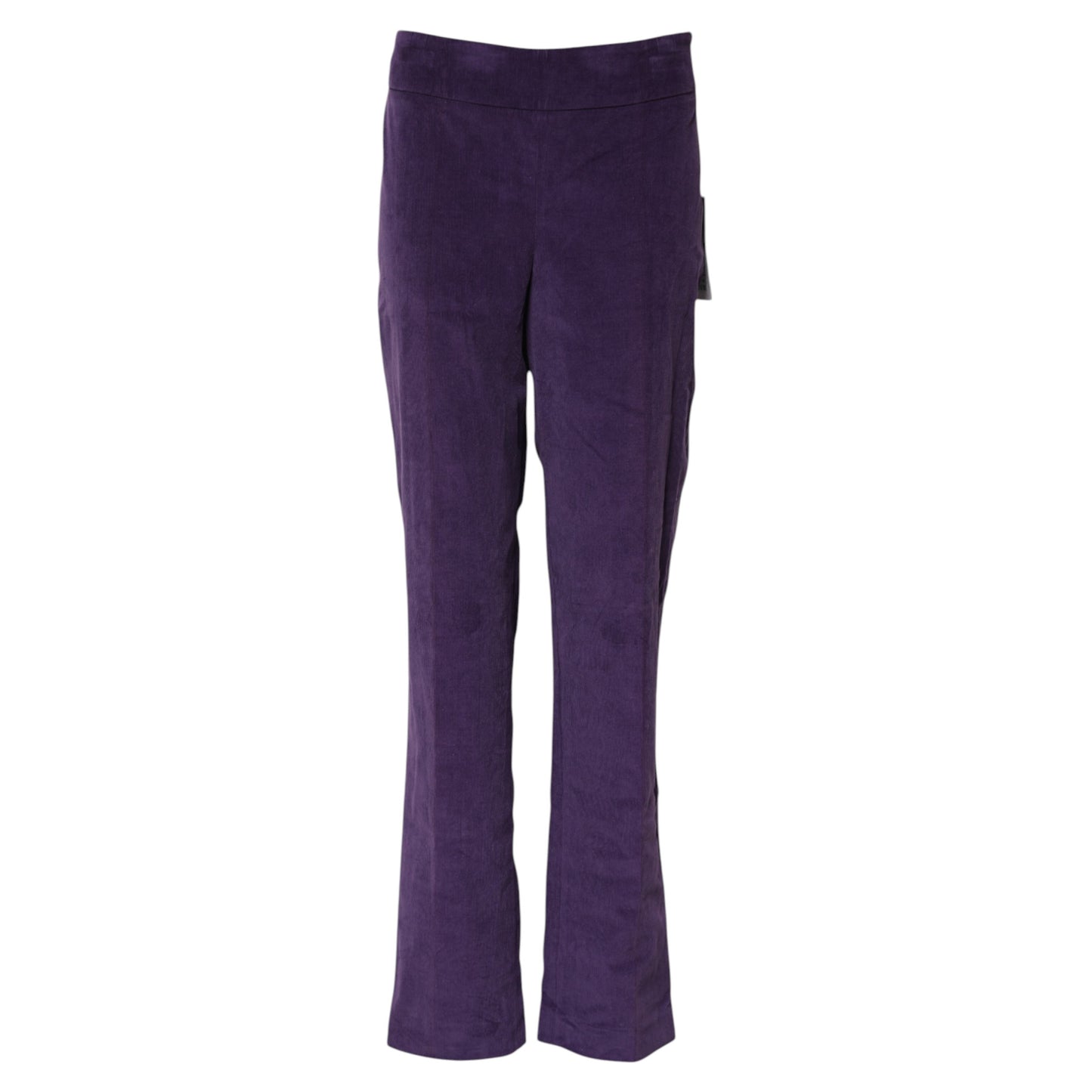 BENCIVENGA Lila Schlaghose mit hoher Taille