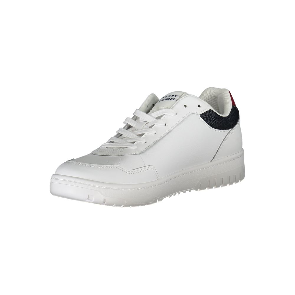 Tommy Hilfiger – Weiße Ledersneaker