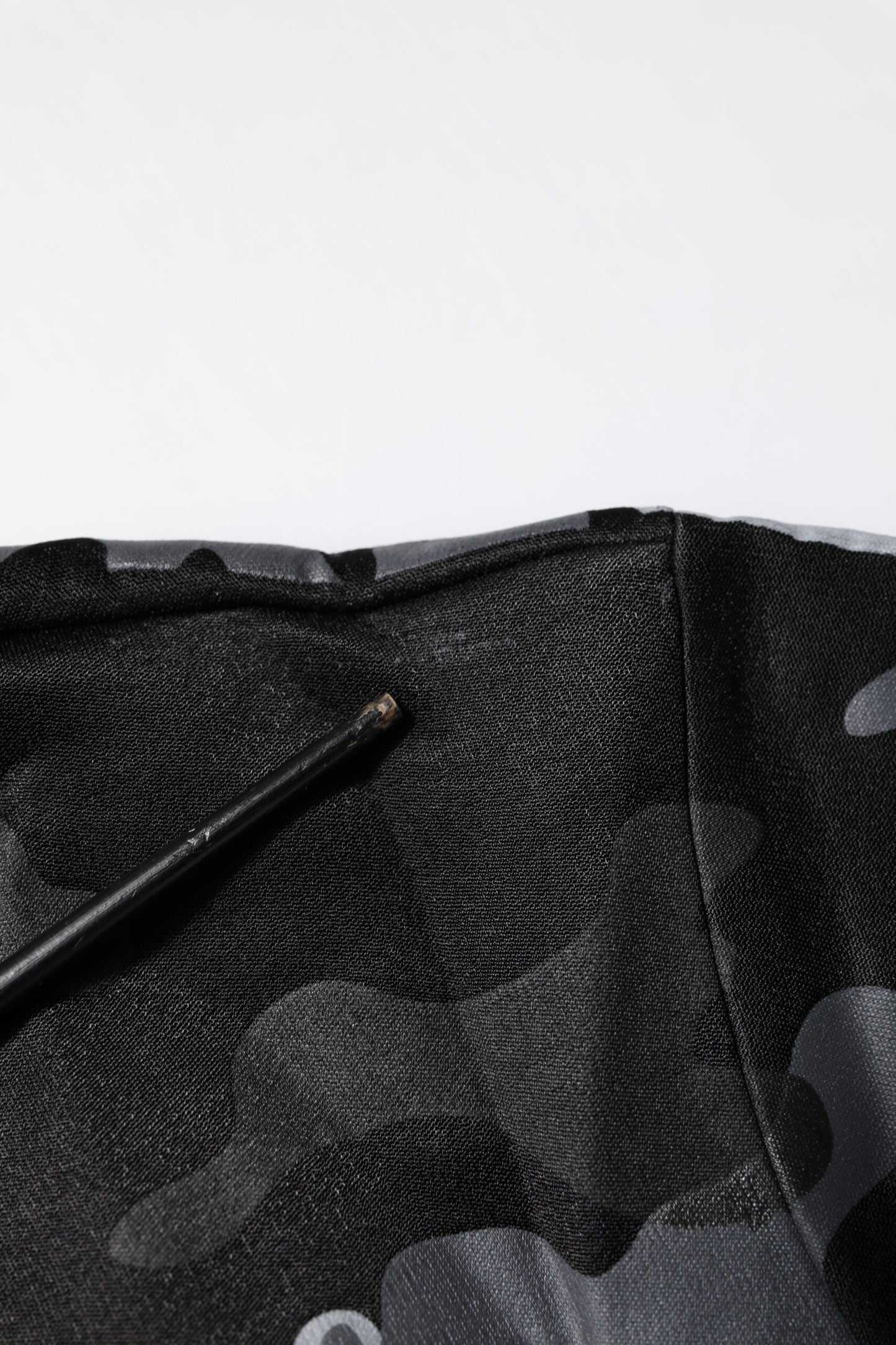 Dolce & Gabbana Schwarzer Camouflage-Pullover