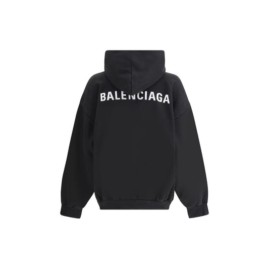 Balenciaga Schwarzes Baumwoll-Sweatshirt