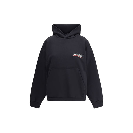 Balenciaga Schwarzes Baumwoll-Sweatshirt