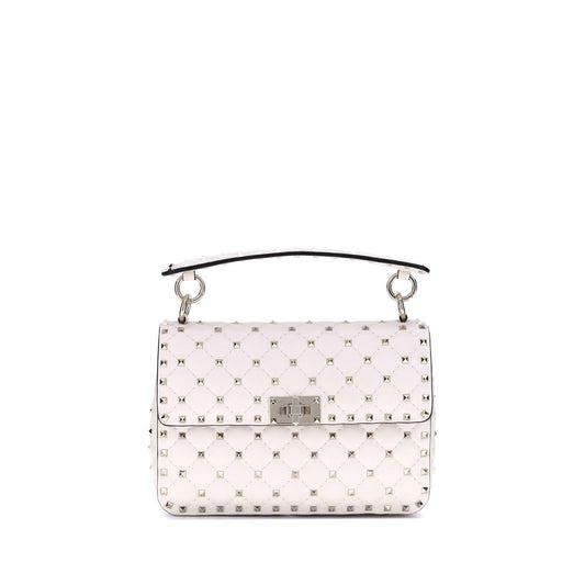 Valentino Garavani Schultertasche aus cremefarbenem Lammleder (Ovis Aries)