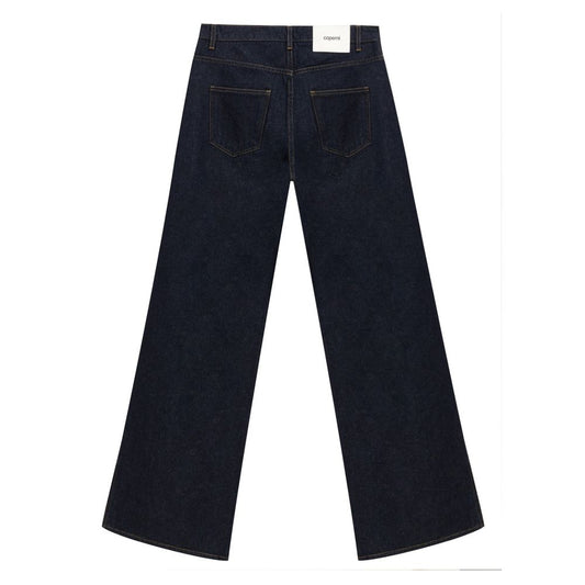 Coperni Blue Cotton High-Waisted Jean