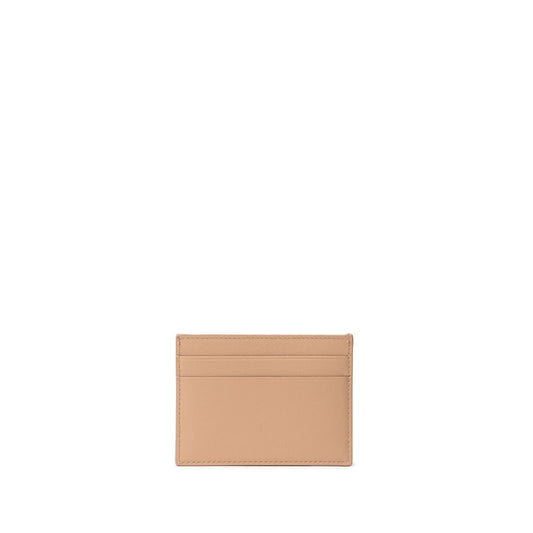 Balenciaga Kartenetui aus beigefarbenem Leder