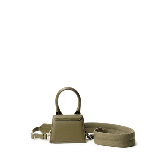 Jacquemus Grüne Lederhandtasche