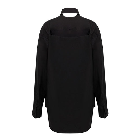 Balenciaga Schwarze Baumwolle lang