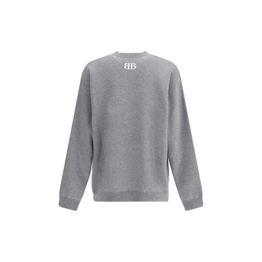 Balenciaga Graues Baumwoll-Sweatshirt