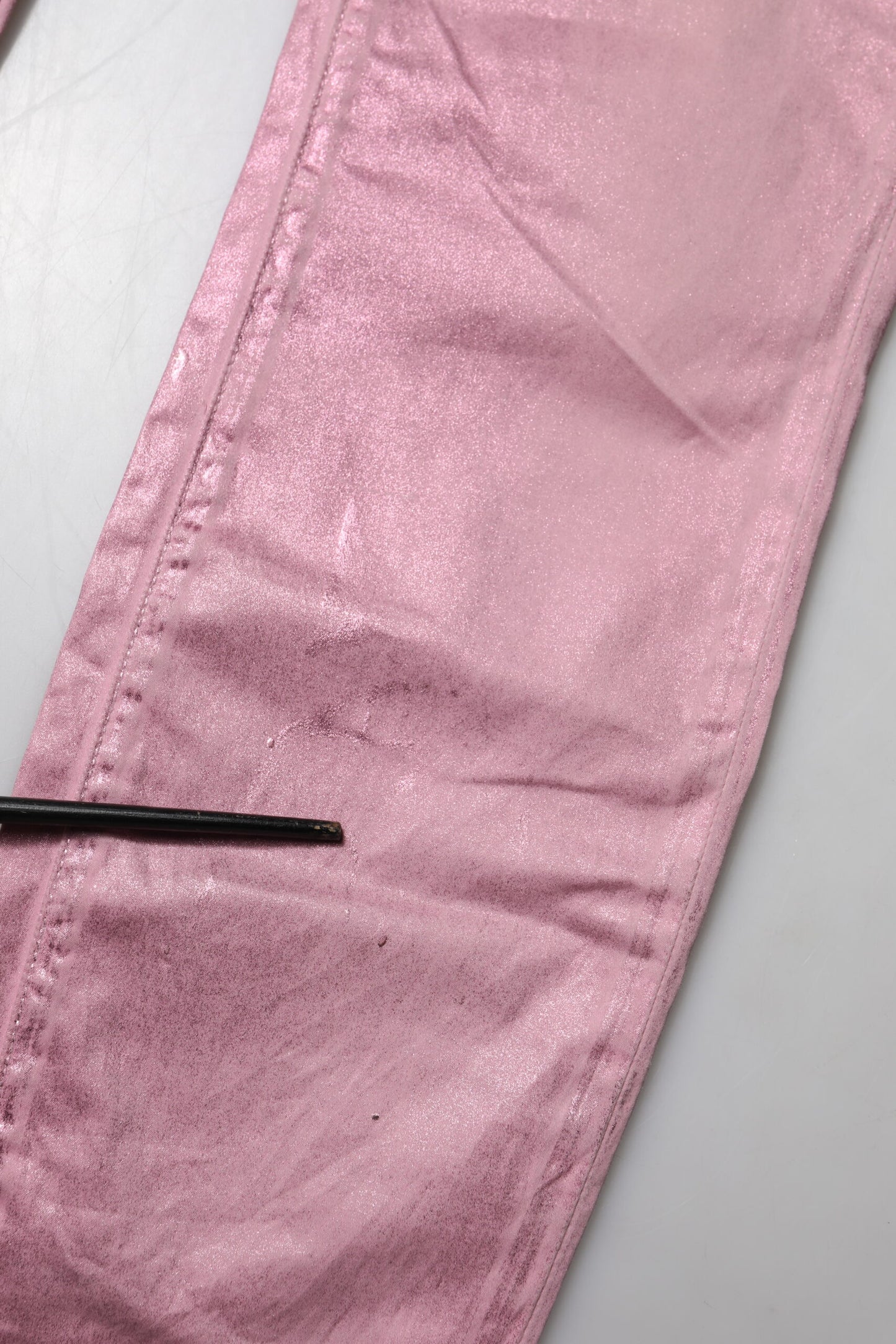 Dolce & Gabbana – GRACE – Enge Jeans mit hoher Taille, Pink