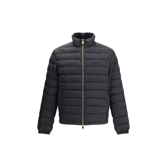 Versace Jacke aus schwarzem Polyester.