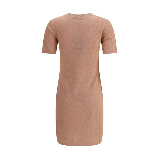 Fendi Baumwoll-Freizeitkleid in Multicolor