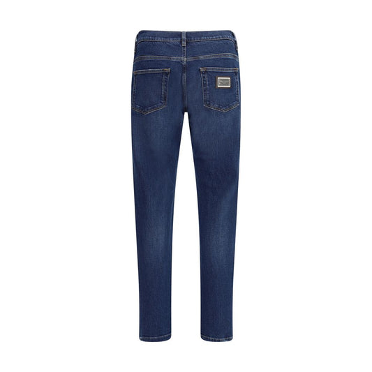 Dolce & Gabbana Blaue Baumwolljeans aus Denim