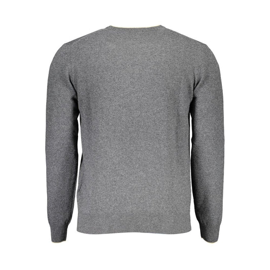 Grauer Wollpullover von Harmont & Blaine