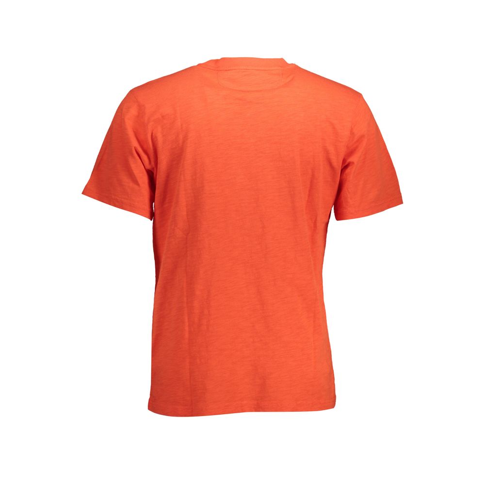 La Martina Rotes Baumwoll-T-Shirt