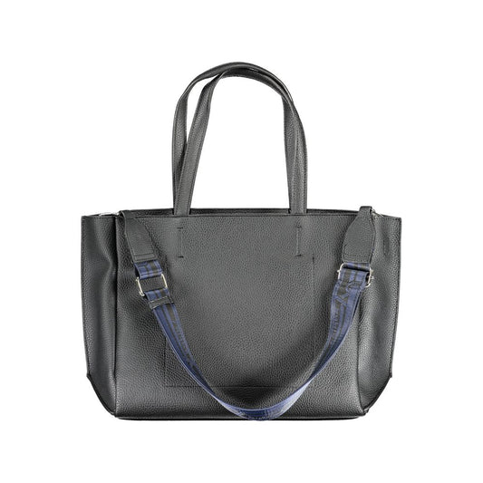 BYBLOS Schwarze Polyethylen-Handtasche