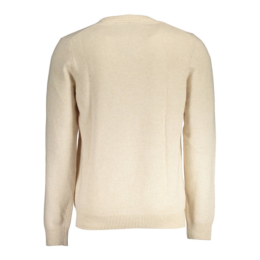 Beigefarbener Wollpullover von Lyle & Scott
