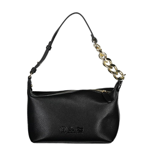 La Martina Schwarze Polyethylen-Handtasche