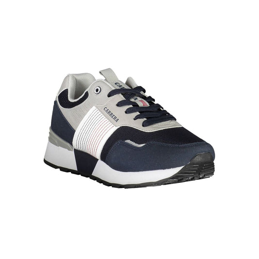 Carrera Blue Polyester Sneaker