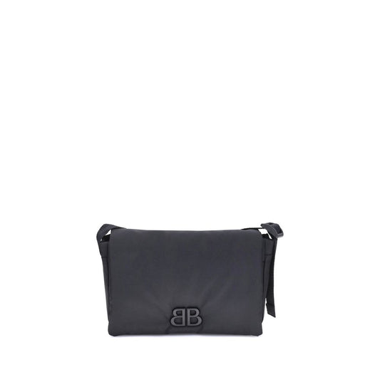 Balenciaga Schultertasche aus schwarzem Polyamid