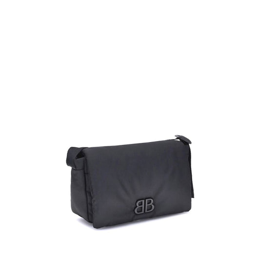 Balenciaga Schultertasche aus schwarzem Polyamid