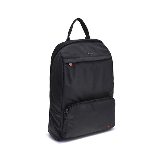 Kiton Schwarzer Polyamid-Rucksack