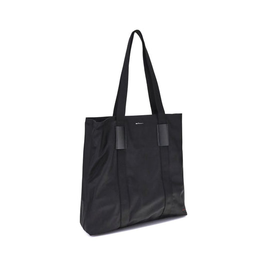Kiton Handtasche aus schwarzem Nylon
